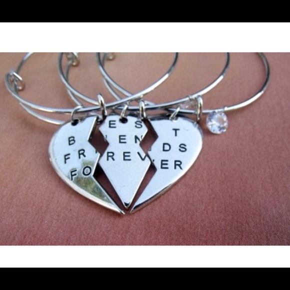 💞Best Friends Forever💞3 Pc Bracelet - Picture 5 of 6